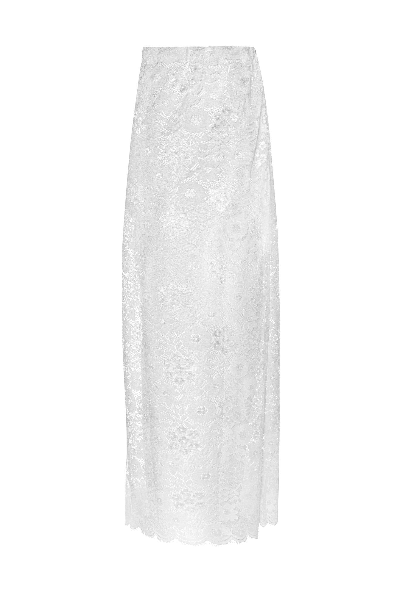 Jupe longue en dentelle Juliana