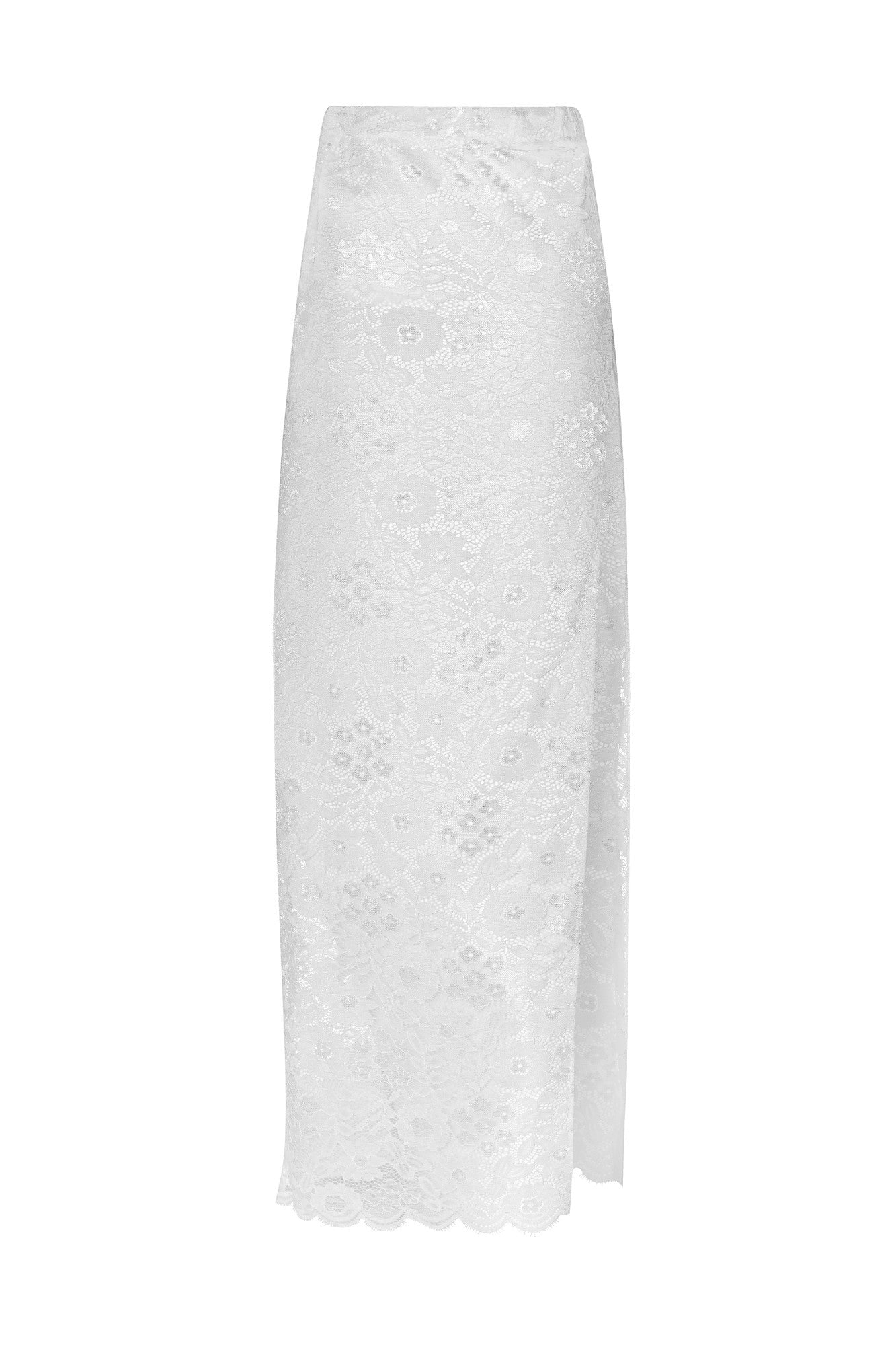 Jupe longue en dentelle Juliana