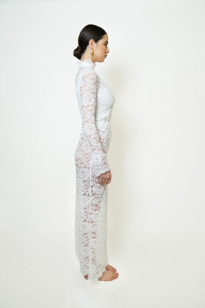 Sustainable and Eco-friendly Lace Skirt Made From Recycled Water Bottles