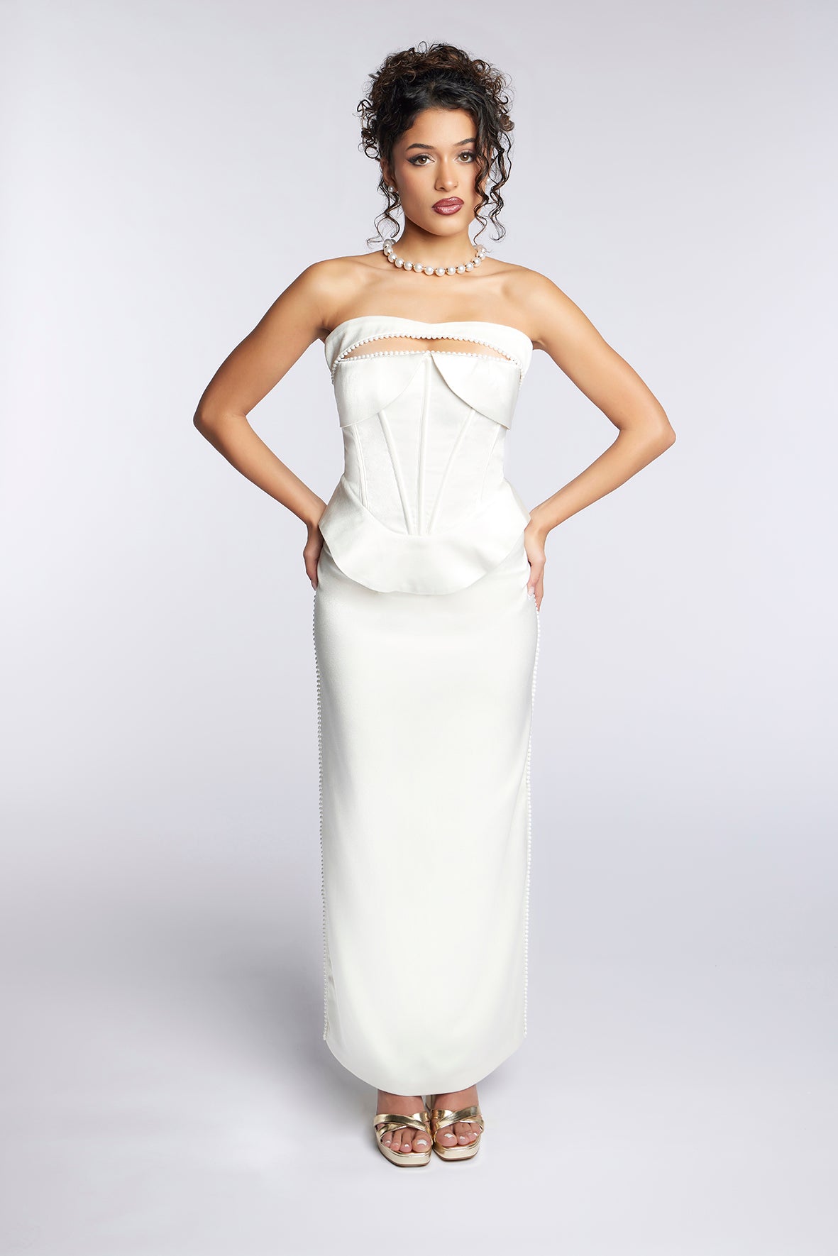 Sustainable Eco-Friendly Luxury Bridal Maxi Skirt